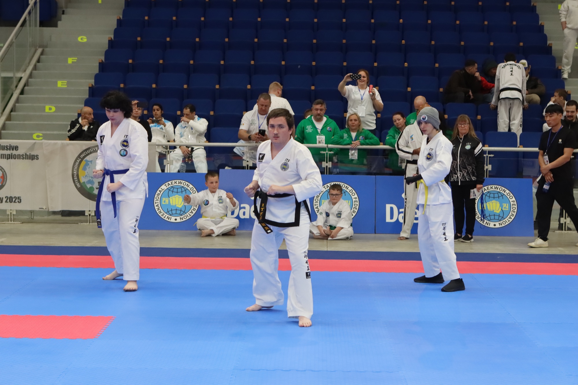 Partecipanti al programma Taekwon-Do inclusivo di Jesolo 2025